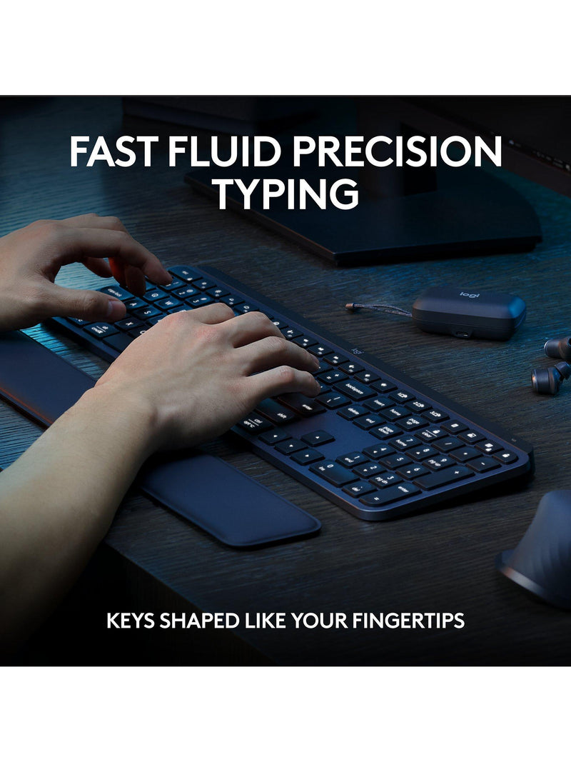 Logitech MX Keys S Combo keyboard mouse Graphite, imported from the UK