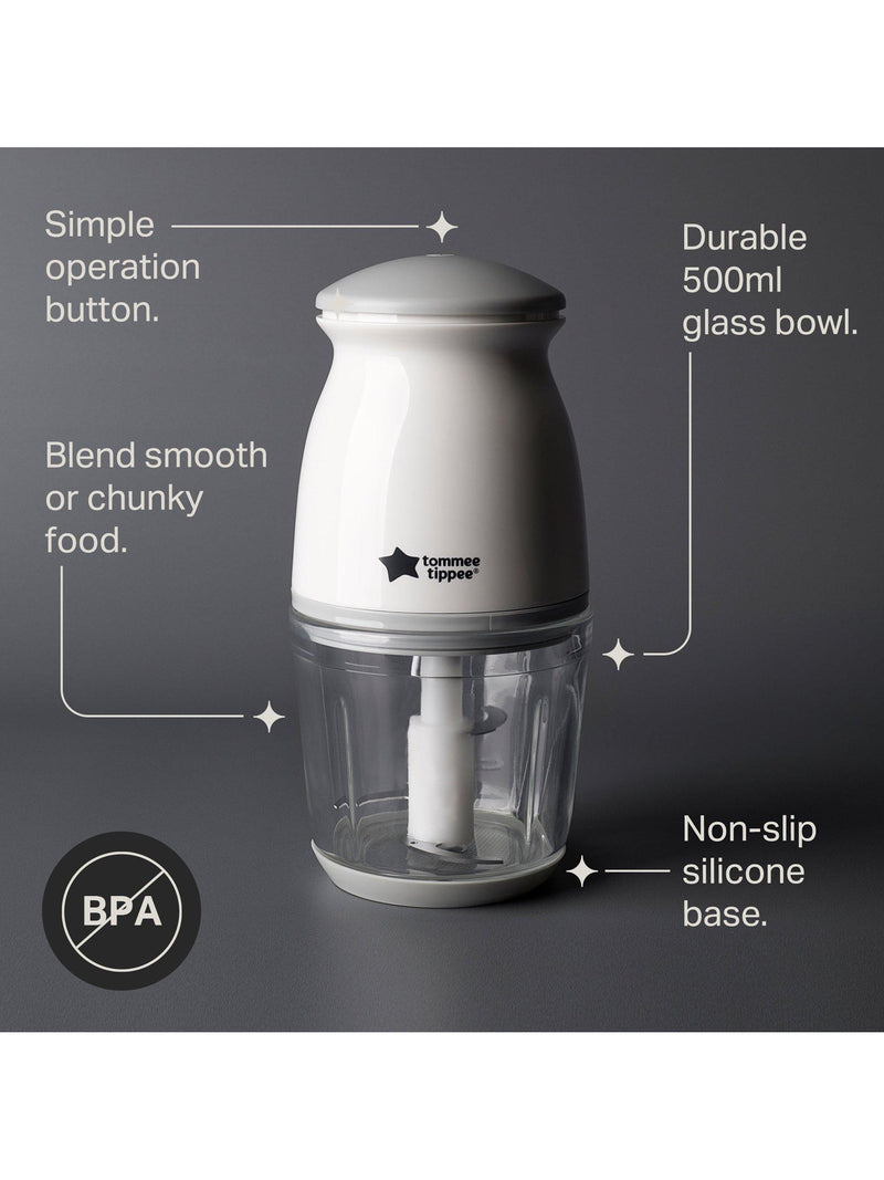 Tommee Tippee Quick-Chop electric mini food chopper 500ml UK version