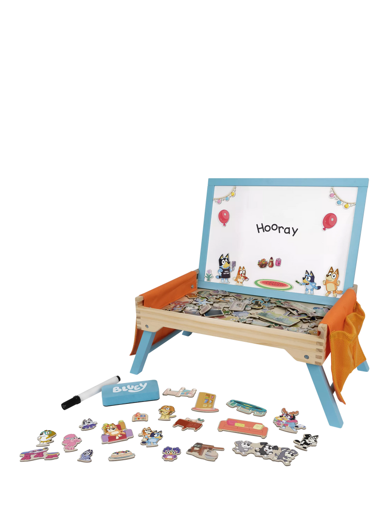 Bluey activity creation station with 100 magnets, imported from the UK