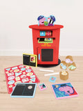 Peppa Pig wooden postbox activity set with postcards and parcels (British brand)