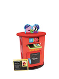 Peppa Pig wooden postbox activity set with postcards and parcels (British brand)
