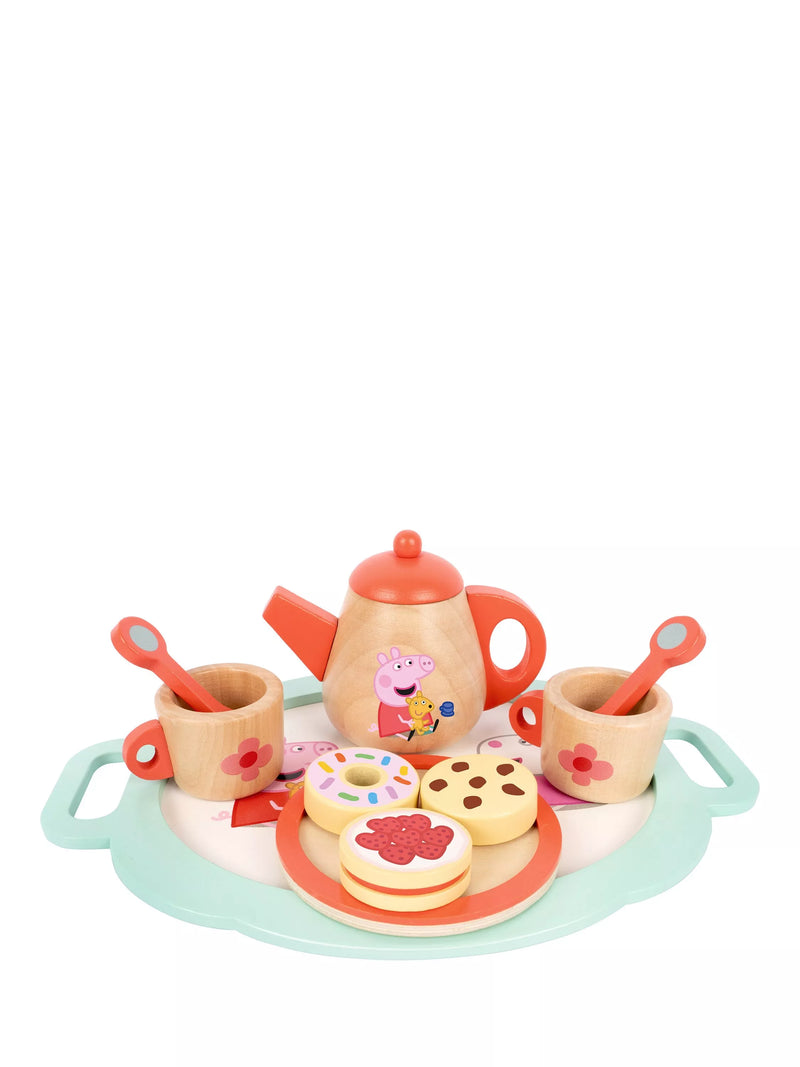 Peppa Pig wooden tea party set, imported from the UK
