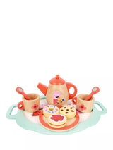 John Lewis Peppa Pig Wooden Tea Party Set Pretend Play Toy- Buy online at McGrocer
