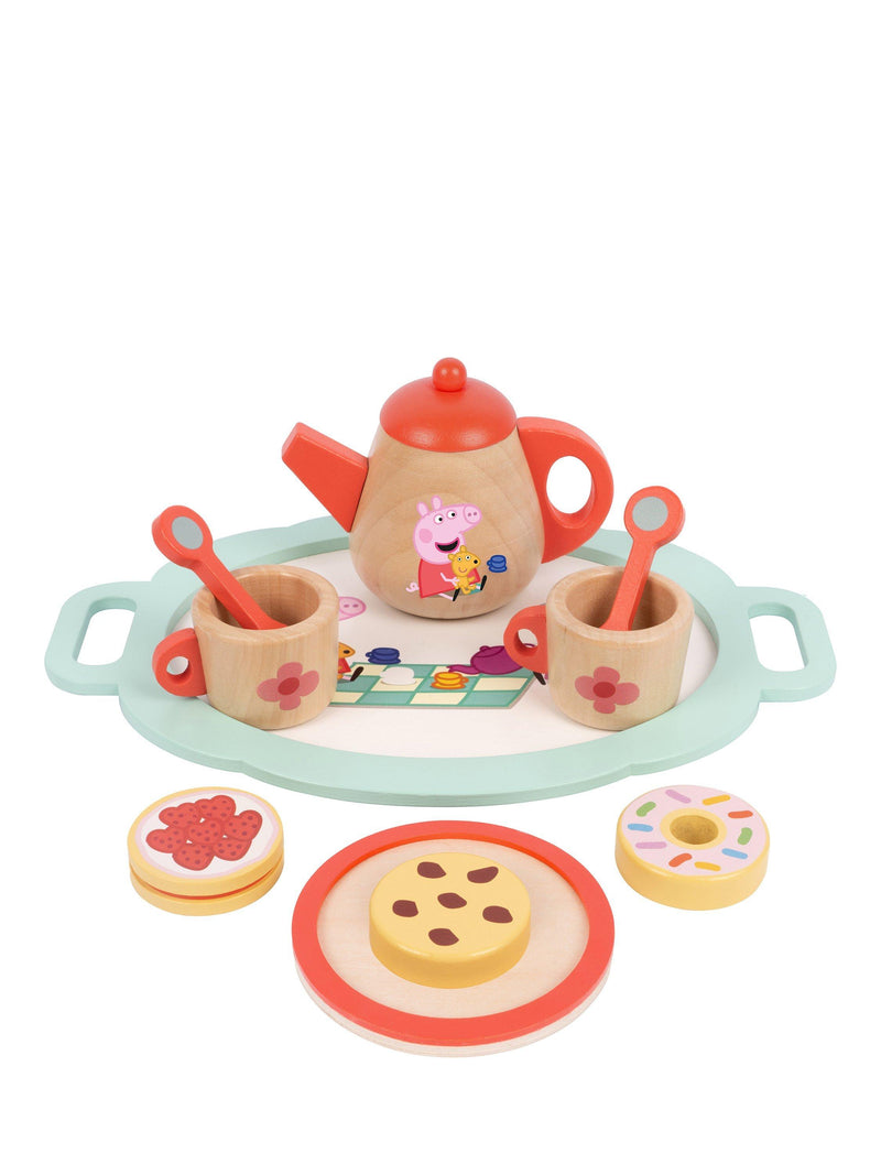 Peppa Pig wooden tea party set, imported from the UK