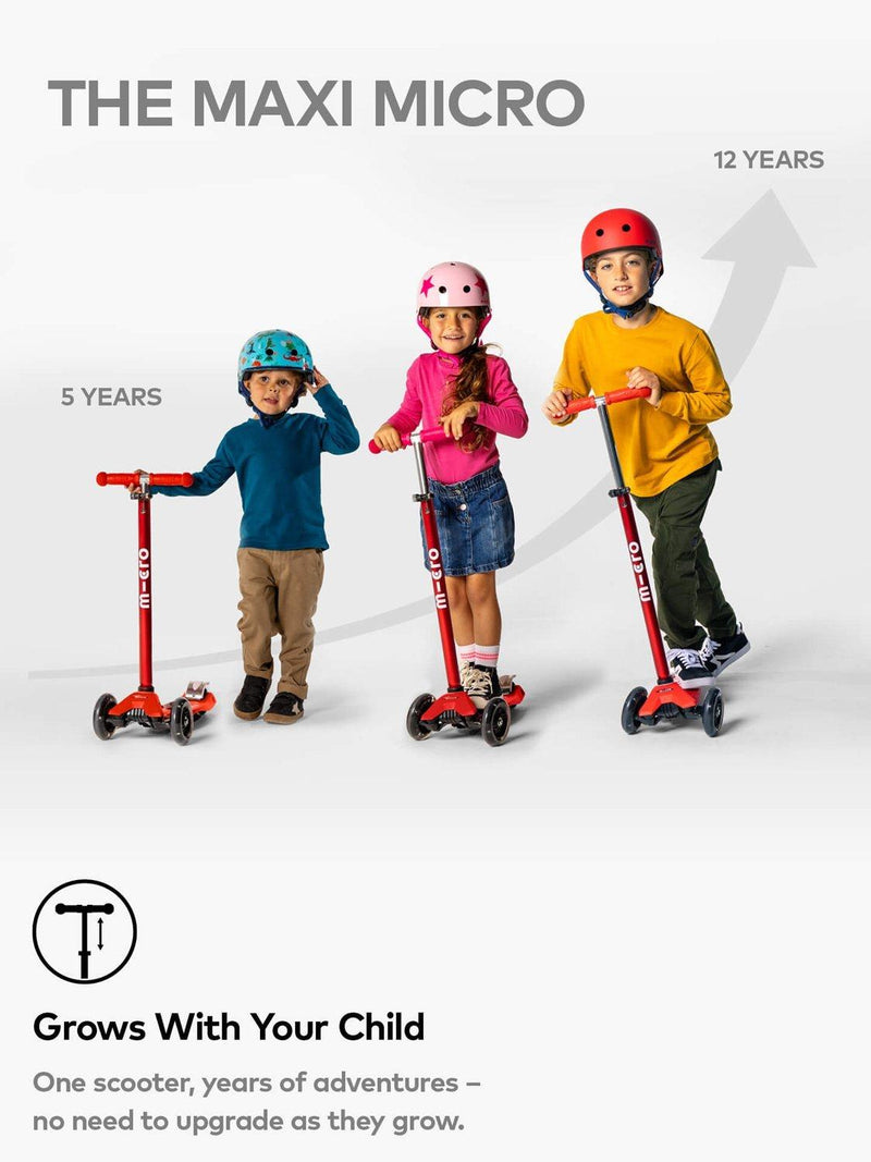 Micro Scooters Maxi Eco LED scooter, UK version