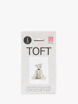 John Lewis TOFT Mini Piotr The Polar Bear Crochet Kit- Buy online at McGrocer