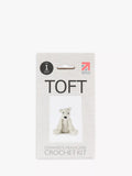 TOFT Mini Piotr Polar Bear crochet kit (British brand)