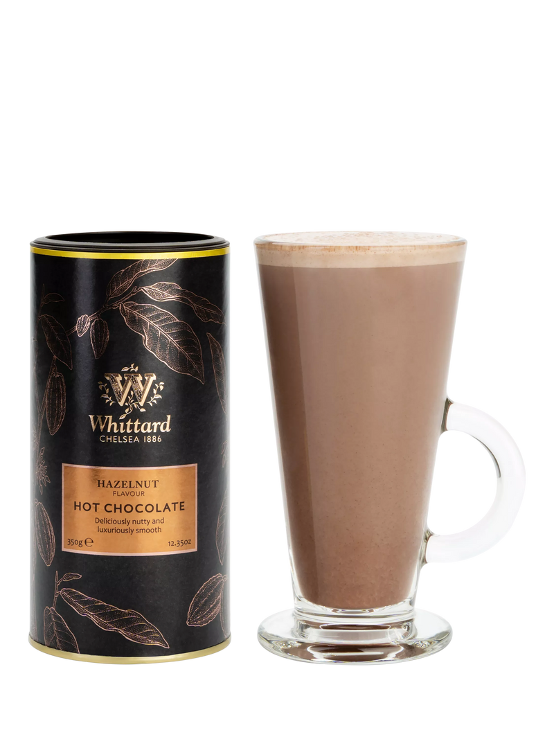 Whittard hazelnut hot chocolate 350g (British brand)
