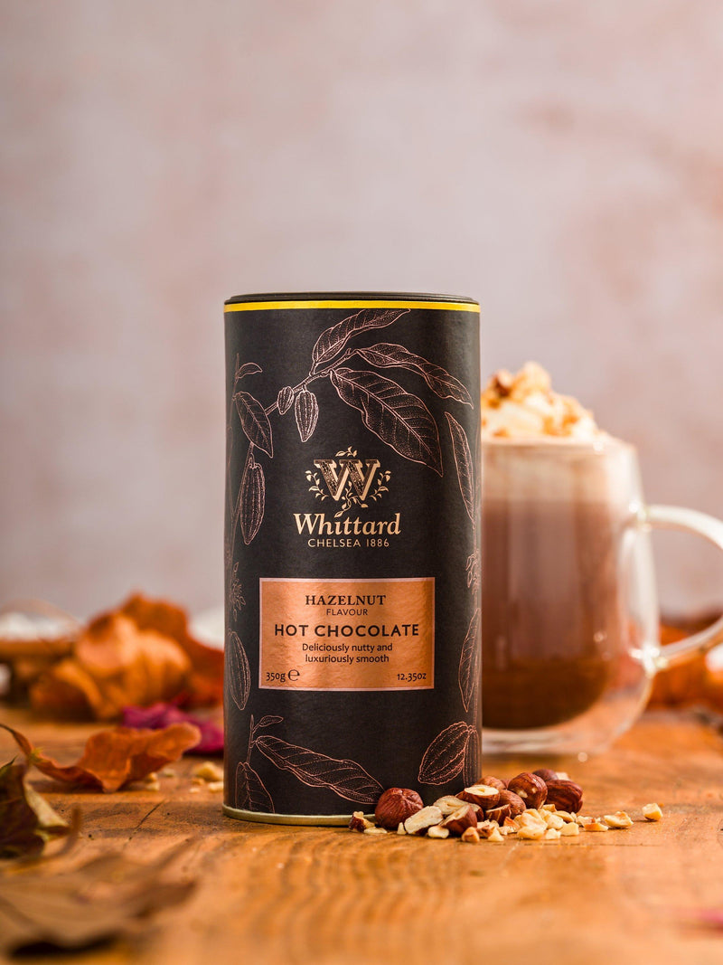Whittard hazelnut hot chocolate 350g (British brand)