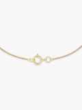 IBB 9ct gold pearl and cubic zirconia pendant necklace, UK version