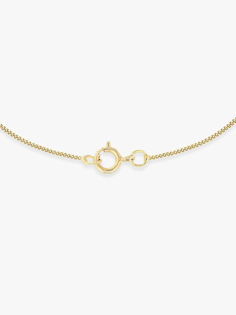 IBB 9ct gold freshwater pearl pendant necklace 46cm - British product