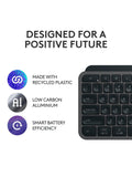 Logitech MX Keys S wireless keyboard graphite - British product
