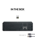 Logitech MX Keys S wireless keyboard graphite - British product