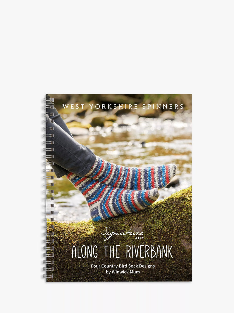 West Yorkshire Spinners sock knitting pattern book - British product