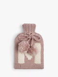 Wool Couture monogram hot water bottle cover knitting kit (British brand)