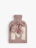 Wool Couture monogram hot water bottle cover knitting kit (British brand)