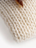 Wool Couture Highland cow cushion knitting kit, imported from the UK