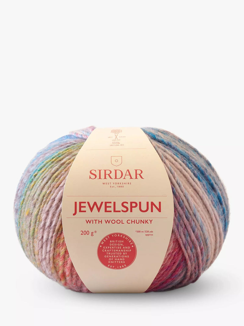 Laine à tricoter épaisse Sirdar Jewelspun 200g