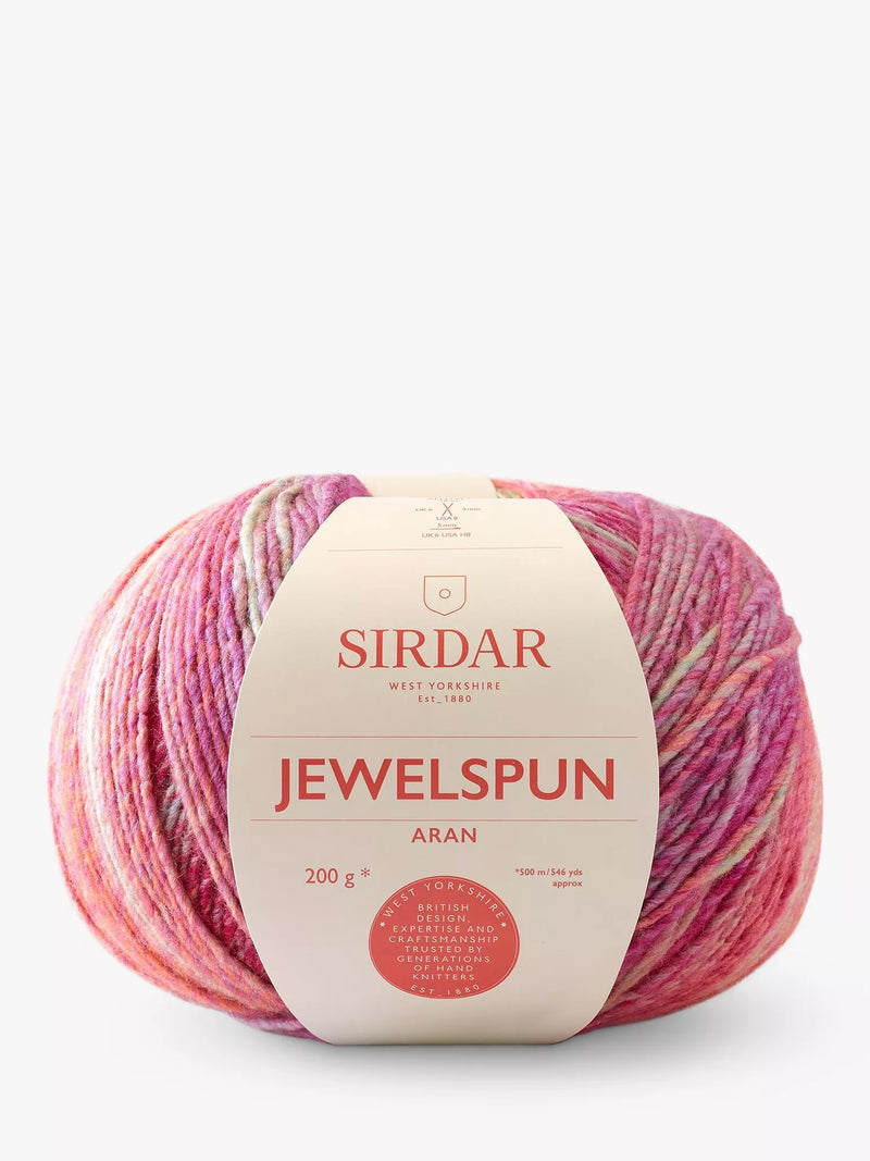 Sirdar Jewelspun Aran Knitting and Crochet Yarn 200g