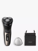 John Lewis Philips Series 3000 Wet & Dry Electric Shaver with Pop-up Trimmer in Ash Gold- Buy online at McGrocer
