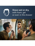 Philips electric shaver in Ash Gold, imported from the UK
