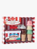 Melissa & Doug ice cream cone playset with magnetic scoops, UK version