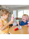 Melissa & Doug ice cream cone playset with magnetic scoops, UK version