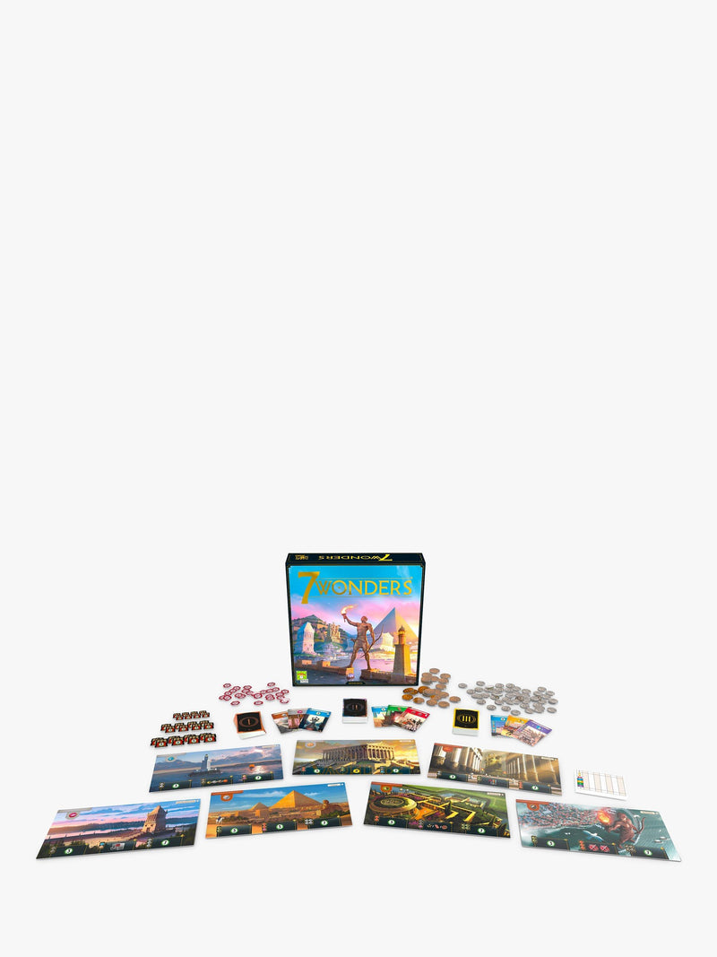 Asmodee 7 Wonders board game - British product