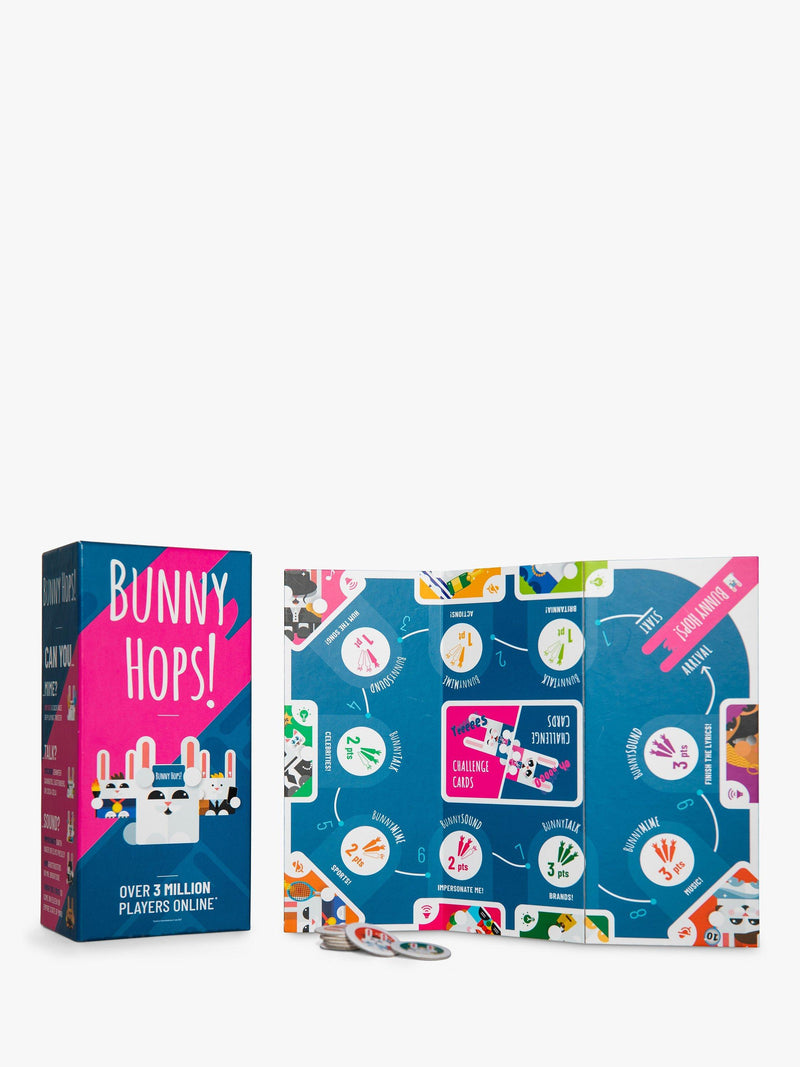 Asmodee Bunny Hops party game with 450+ cards - British product