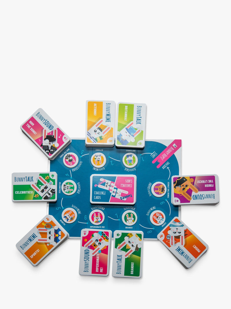 Asmodee Bunny Hops party game with 450+ cards - British product