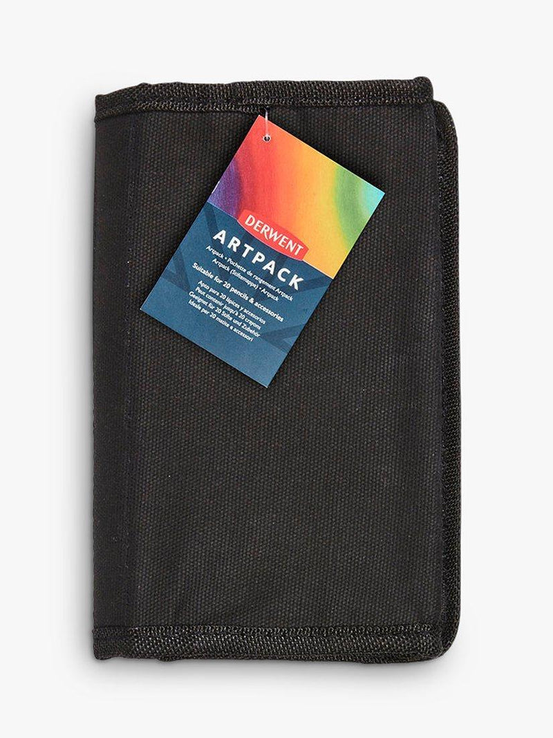 Derwent Artpack black case for art supplies, UK version