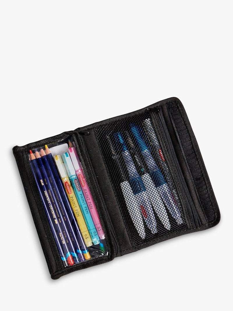Derwent Artpack black case for art supplies, UK version
