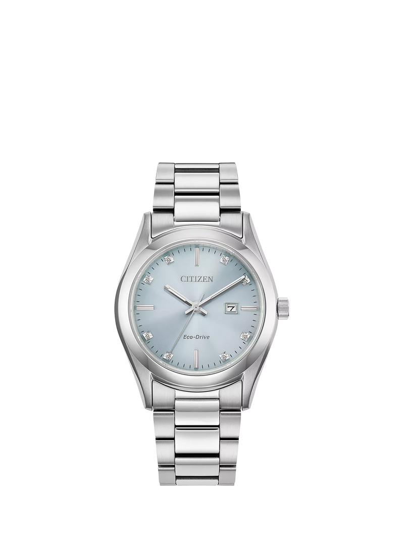 Citizen women's Eco-Drive diamond watch 33mm (British brand)
