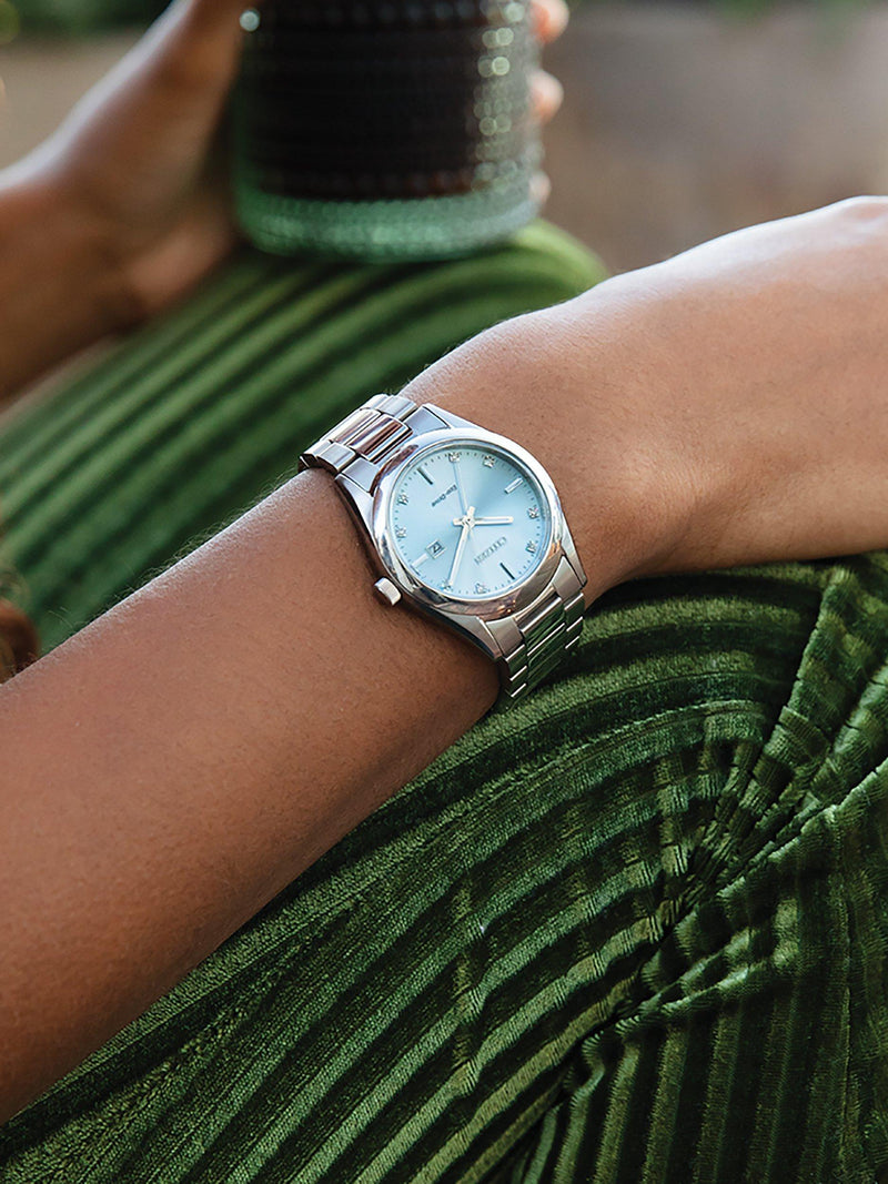 Citizen women's Eco-Drive diamond watch 33mm (British brand)