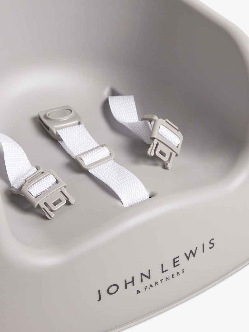 John Lewis ANYDAY grey booster seat, UK version