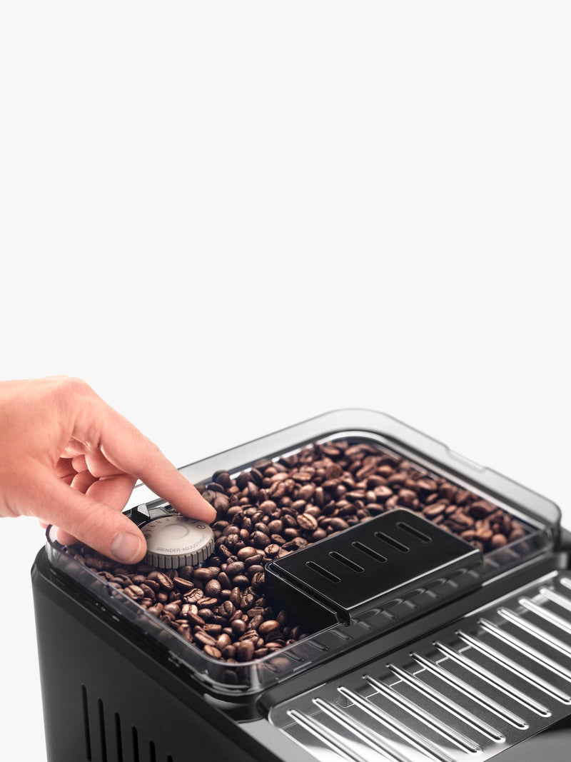 De'Longhi bean to cup coffee machine in Titanium Black - British product