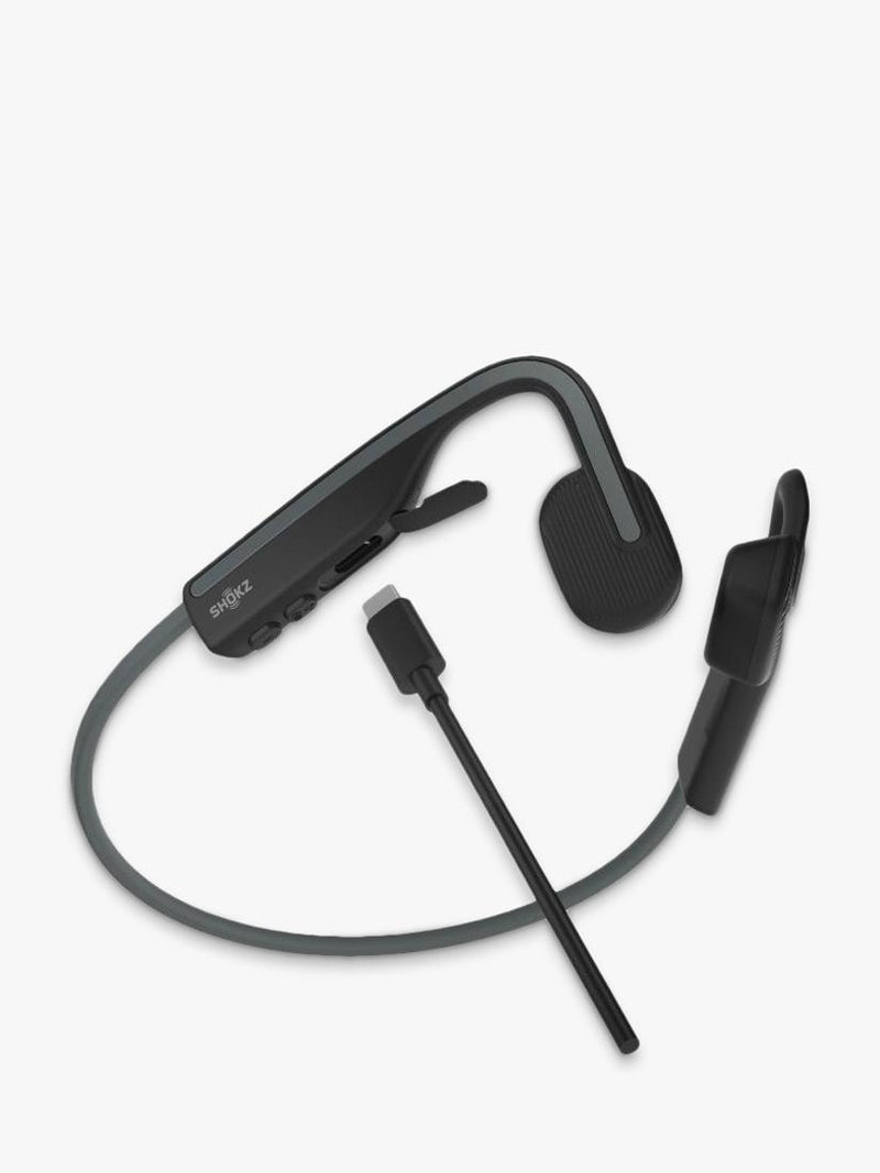 Shokz OpenMove bone conduction headphones Grey - British product