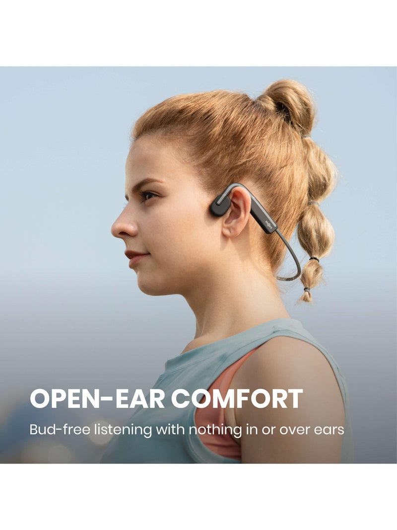 Shokz OpenMove bone conduction headphones Grey - British product