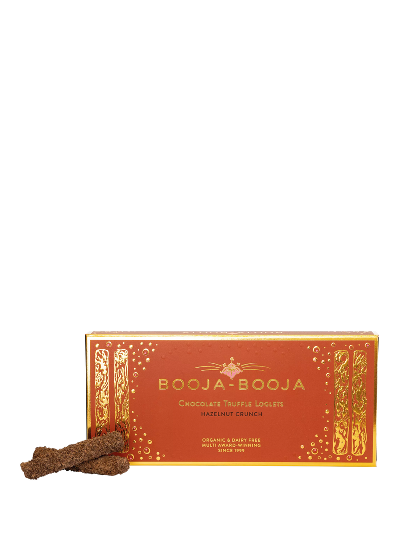 Booja-Booja hazelnut crunch truffle log 115g - British product