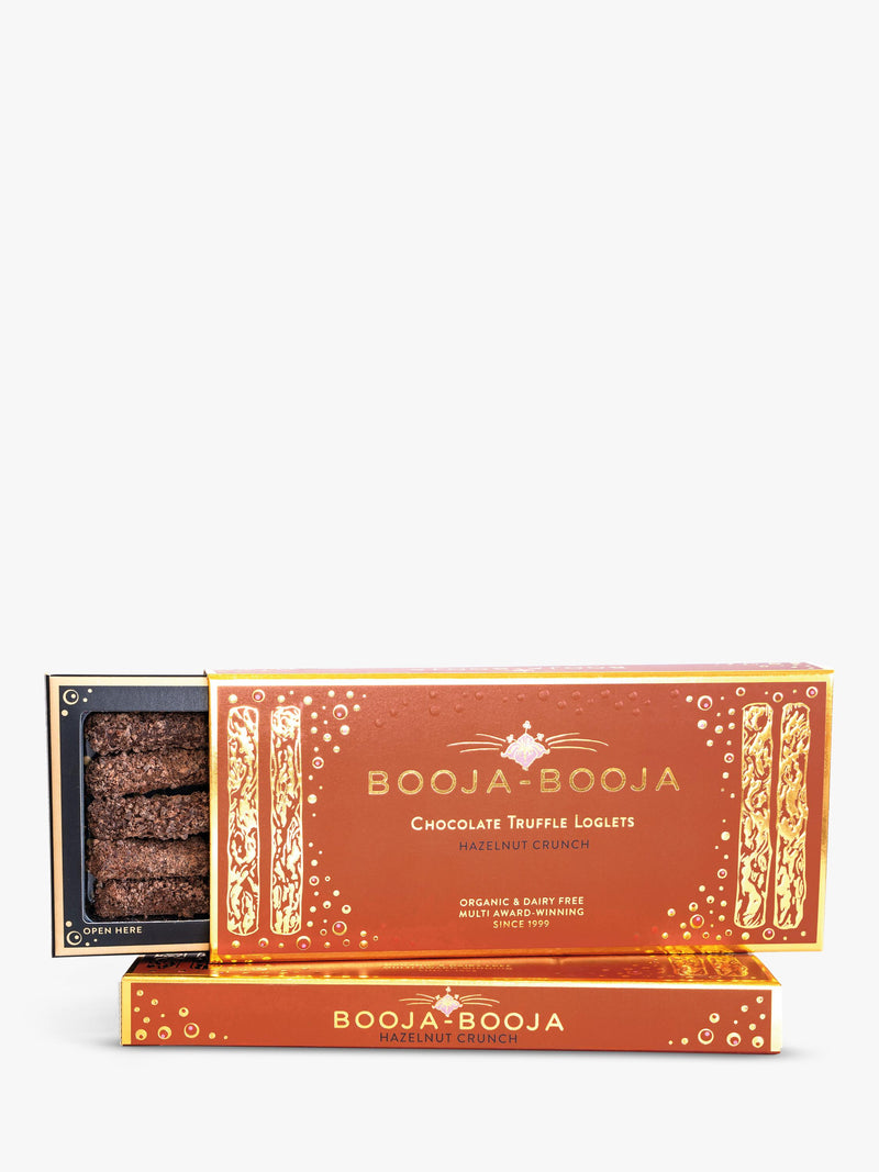 Booja-Booja hazelnut crunch truffle log 115g - British product