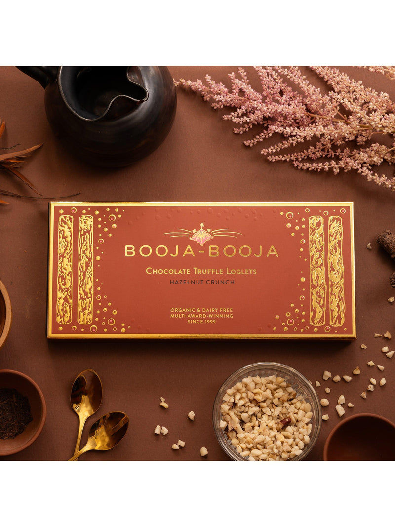 Booja-Booja hazelnut crunch truffle log 115g - British product