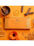 Booja-Booja chocolate orange truffle log with mandarin bursts, 115g - British product