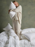 Bedfolk Down Alternative Square Pillow Soft - British product