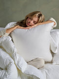 Bedfolk Down Alternative Square Pillow Soft - British product