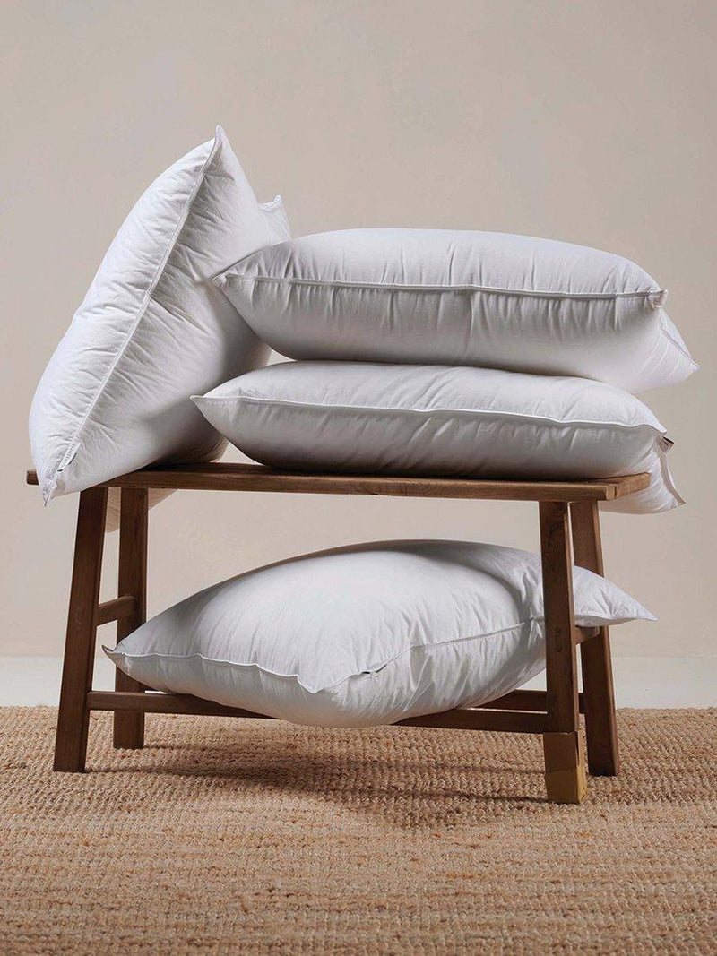 Bedfolk duck down kingsize pillow, medium - British product