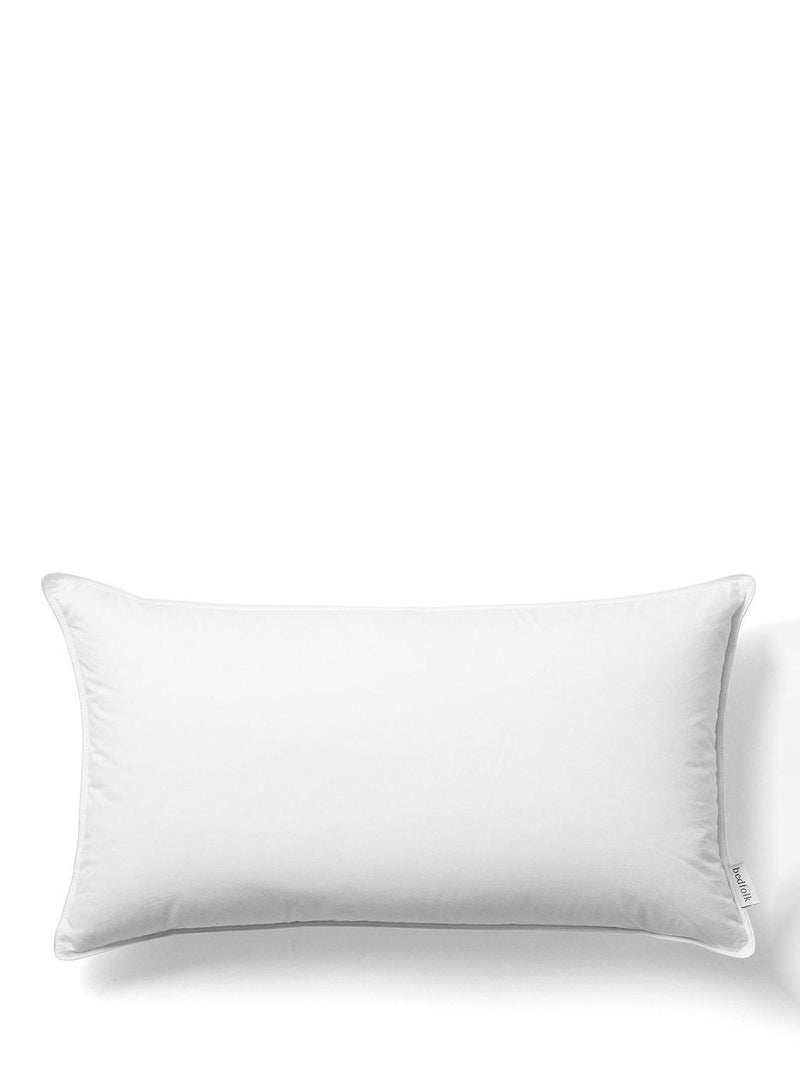 Bedfolk duck down kingsize pillow, medium - British product
