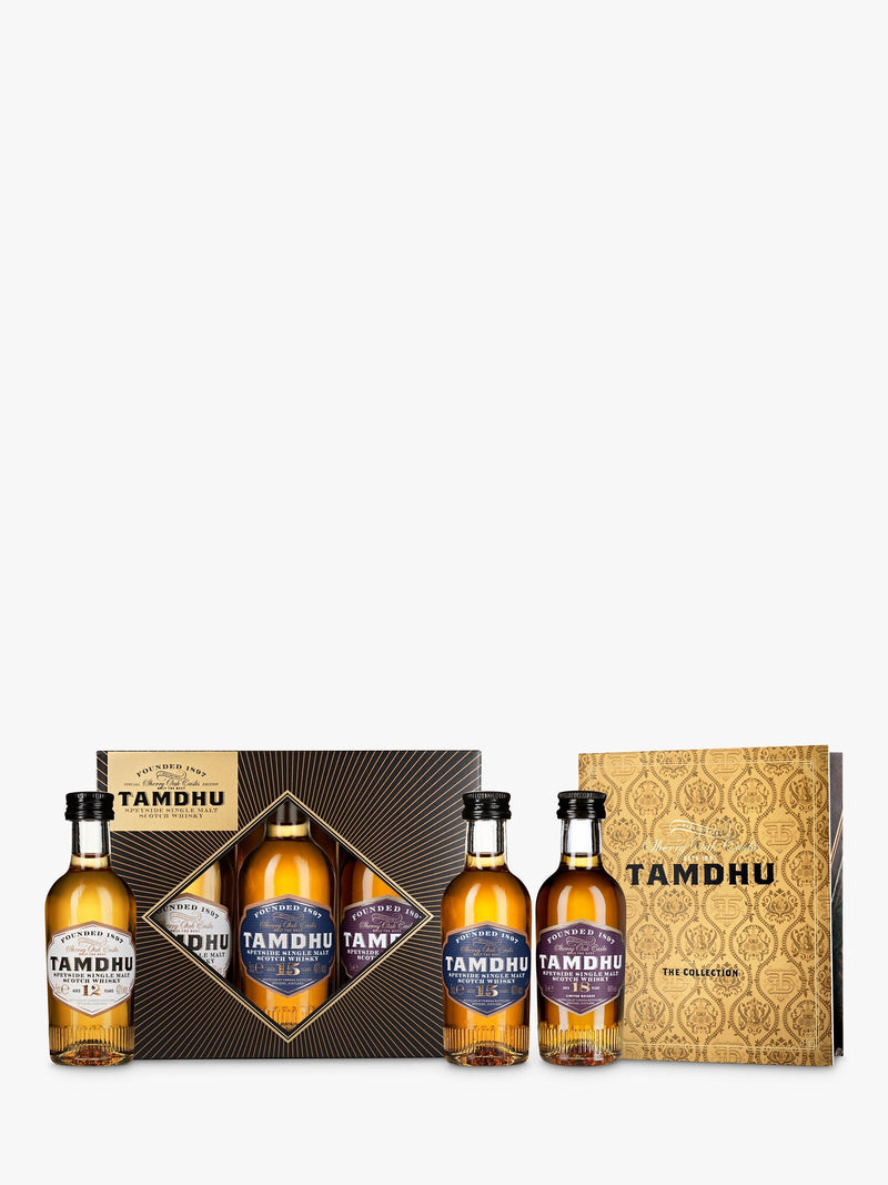Tamdhu Single Malt Scotch Whisky Mini Pack 3x5cl, imported from the UK