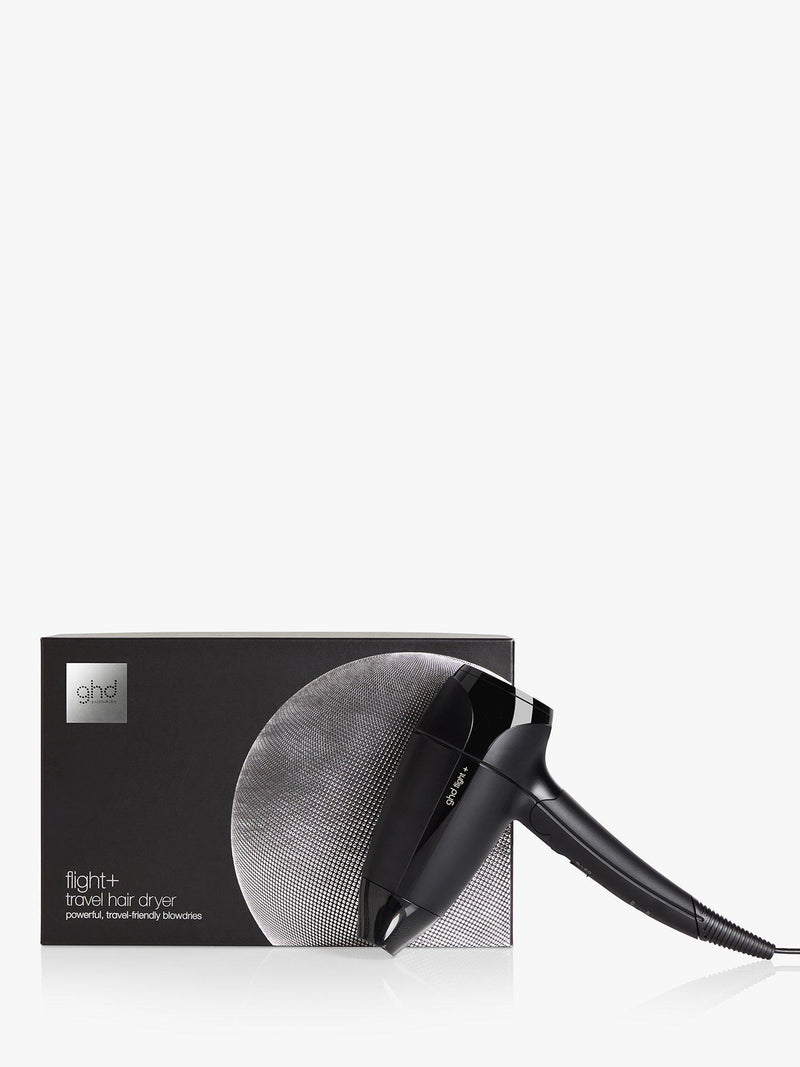 ghd Flight+ travel hair dryer black, imported from the UK