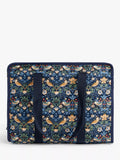 John Lewis William Morris Strawberry Thief craft storage bag in navy, UK version