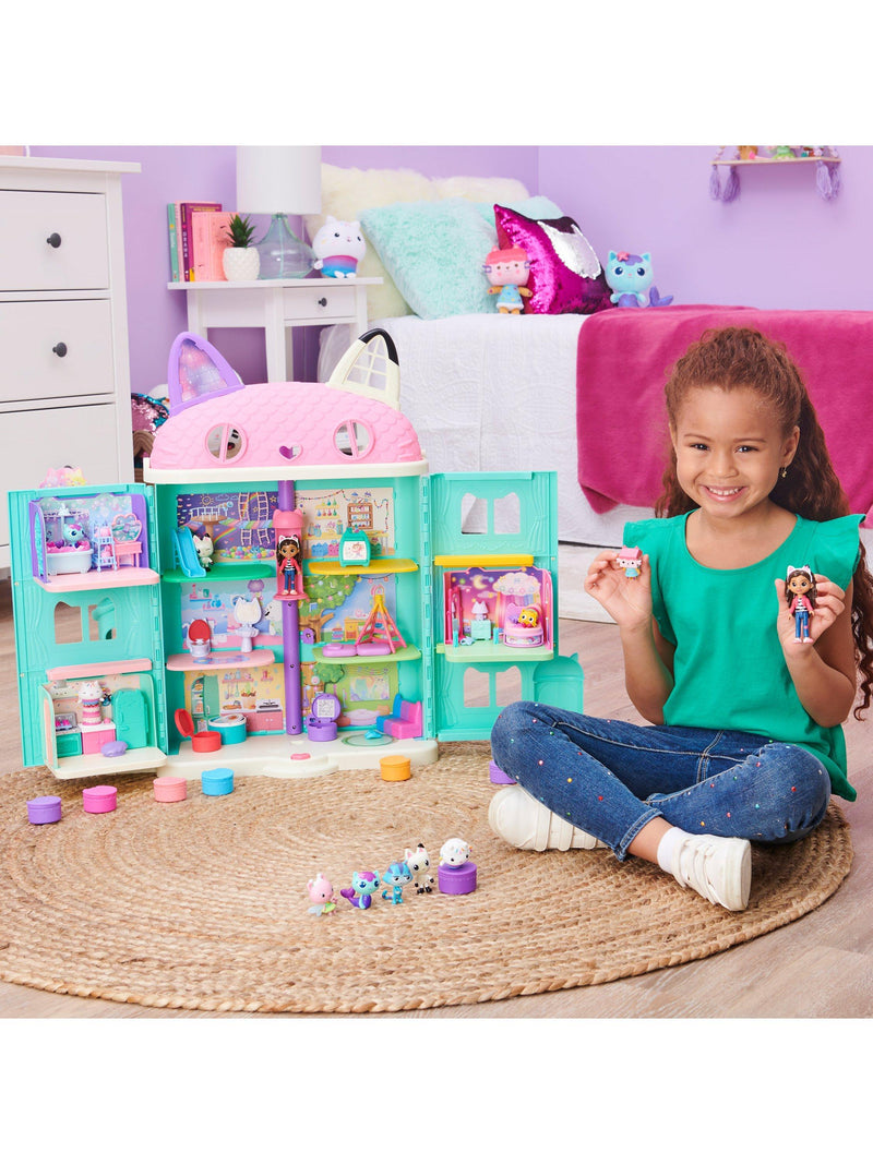 Gabby's Dollhouse deluxe figures set with 7 characters (British brand)